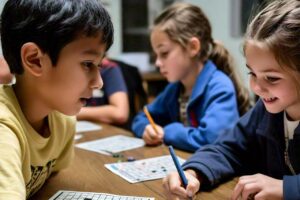 kids on crosswords