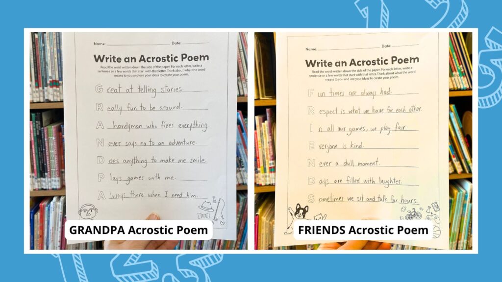 How To Write Acrostic Poems: Examples and Templates - Asha Modern School