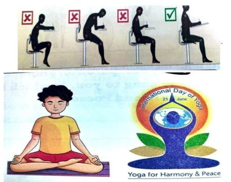 Class IV students learning confidence-building life skills