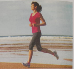 Class VI students engaging in physical fitness