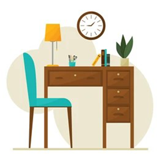 Class VII students learning effective time