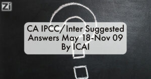 CA Inter Suggested Answers by ICAI - Asha Modern School